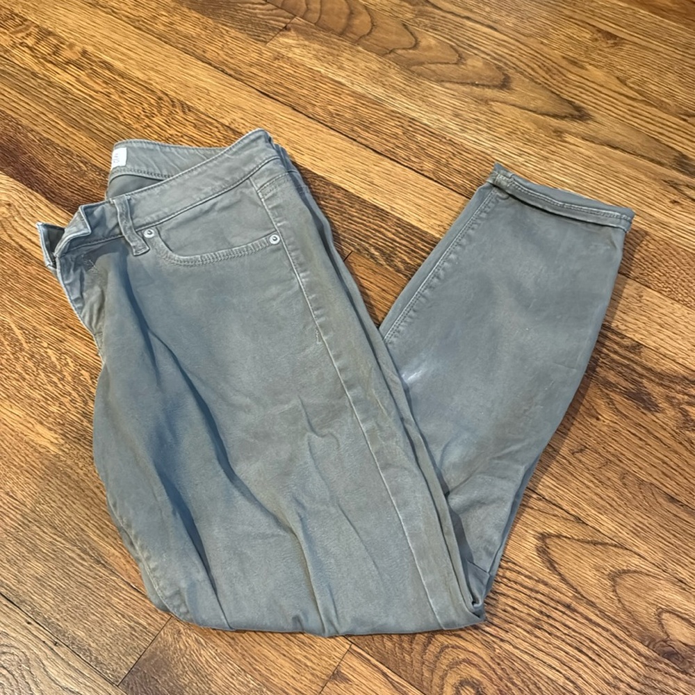 Express Olive Jean Legging